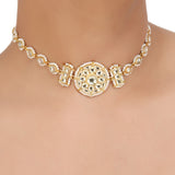 KANTHI KUNDAN KALKI CHOKER SET