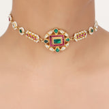 KANTHI KUNDAN VANIKA CHOKER SET
