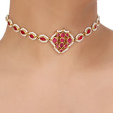 KANTHI KUNDAN PAHAL CHOKER SET