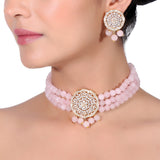KANTHI ZIRCON LEKHA CHOKER SET