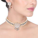 KANTHI ZIRCON OJASVI CHOKER SET