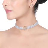 KANTHI ZIRCON SNEHA  CHOKER SET