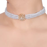 KANTHI ZIRCON SNEHA  CHOKER SET