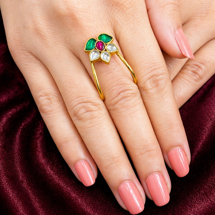 22k Gold Plated Noorja Meher Ring