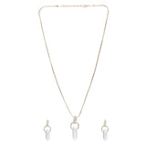 22k Gold Plated Anuradha Pendant Set