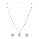 22k Gold Plated Pihu Pendant Set