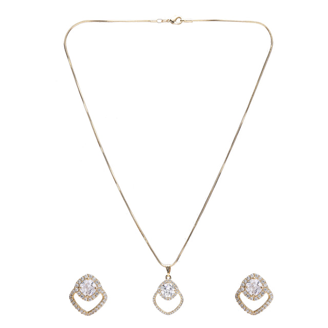 22k Gold Plated Nipu Pendant Set