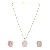 22k Gold Plated Arundhati  Pendant Set