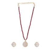 22k Gold Plated Aarsdhaya Pendant Set