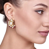 AMBI KUNDAN RUBY EARRING