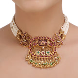 KONARK CLASSIC TEMPLE CHOKER SET