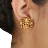 KONARK CLASSIC TEMPLE ROUND PENDANT SET