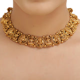 KONARK CLASSIC TEMPLE  MAYUR NECKLACE SER