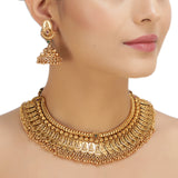 KONARK CLASSICE TEMPLE GOLD PLATED JEWELLERY