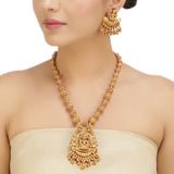 KONARK CLASSIC  MAYUR TEMPLE JEWELLERY SET