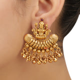 KONARK CLASSIC  MAYUR TEMPLE JEWELLERY SET