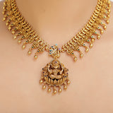 KONARK CLASSIC LAKSHMI  TEMPLE NECKLACE SET