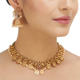 KONARK CLASSIC TEMPLE  MAYUR NECKLACE SET
