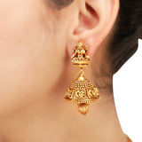 KONARK CLASSIC TEMPLE  LAKSHMI NECKLACE SET