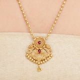 KONARK CLASSIC TEMPLE PENDANT SET