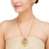 KONARK CLASSIC TEMPLE PENDANT SET