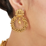 KONARK CLASSIC TEMPLE COIN JEWELLERY SET