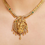KONARK CLASSIC TEMPLE  PENDANT NECKLACE SET