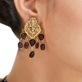 KONARK CLASSIC TEMPLE TESAL NECKLACE SET