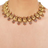 KONARK CLASSIC MAYUR TEMPLE JEWELLERY SET