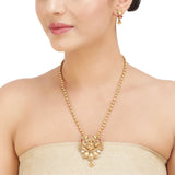 KONARK CLASSIC TEMPLE PENDANT SET