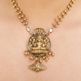KONARK CLASSIC TEMPLE PENDANT SET