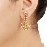 KONARK  CLASSIC TEMPLE LAKSHMI NECKLACE SET