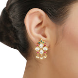 SANKRANTI PINK CHAND KUNDAN SET