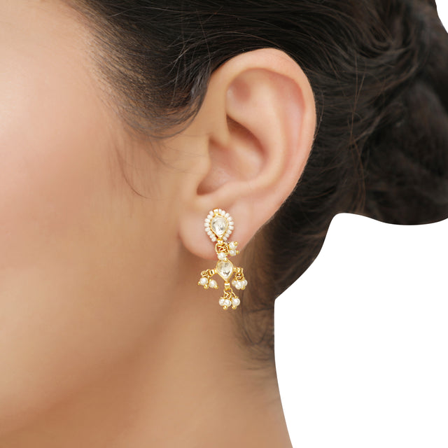 SANKRANTI KUNDAN PEACOCK PENDANT SET