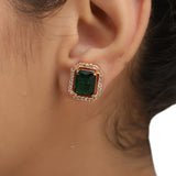 Ruhani Square Earring Studs