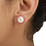 Ruhani Gold Earring Studs