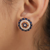 Ruhani Blue Studs Earring
