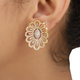 Ruhani Jacket Gold Studs