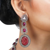 SHAHI GEMSTONE ZIRCON NECKLACE SET