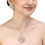 SHAHI GEMSTONE PARI ZIRCON NECKLACE SET