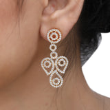 SHAHI GEMSTONE MEENU ZIRCON NECKLACE SET