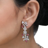 SHAHI GEMSTONE ROSHNI ZIRCON NECKLACE SET