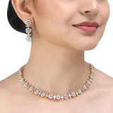 SHAHI GEMSTONE AYSHA ZIRCON NECKLACE SET