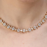 SHAHI GEMSTONE AYSHA ZIRCON NECKLACE SET