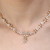 SHAHI GEMSTONE AADHYA ZIRCON NECKLACE SET