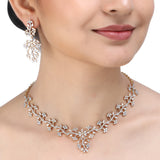 SHAHI GEMSTONE MISHA ZIRCON NECKLACE SET