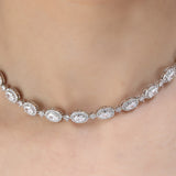 SHAHI GEMSTONE GITIKA ZIRCON NECKLACE SET