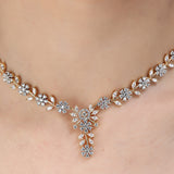SHAHI GEMSTONE ADYA ZIRCON NECKLACE SET