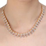 SHAHI GEMSTONE NIMMI ZIRCON NECKLACE SET