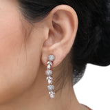 SHAHI GEMSTONE ZIRCON NECKLACE SET